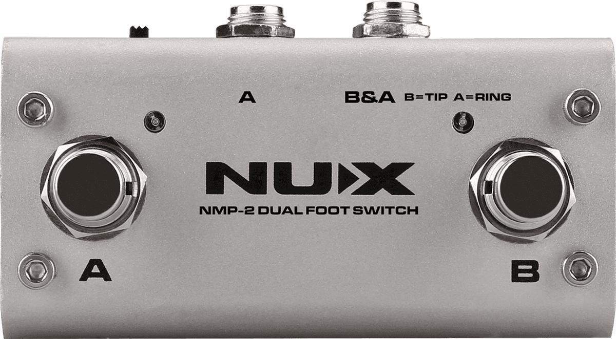 Footswitch & commande divers Nux                            NMP-2 Dual Footswitch