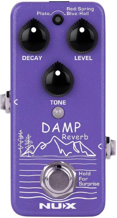 Pédale reverb / delay / echo Nux                            NRV-3 Damp Reverb