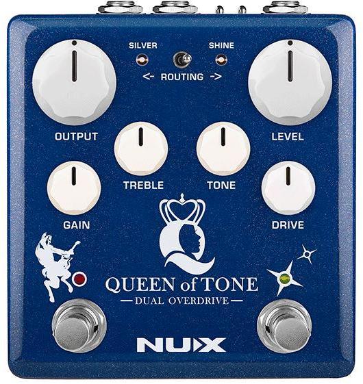 Pédale overdrive / distortion / fuzz Nux                            Queen Of Tone