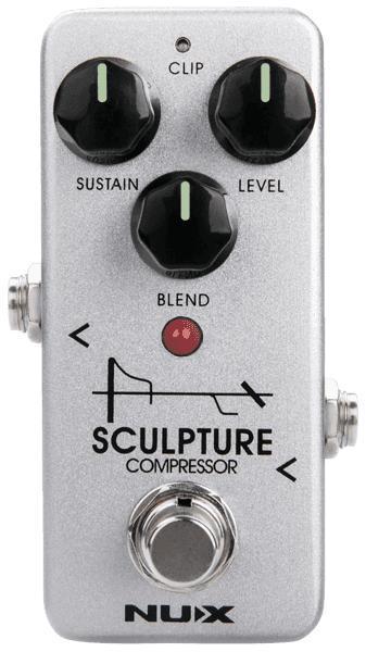Pédale compression / sustain / noise gate Nux Sculpture Compressor