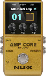 Simulation modélisation ampli guitare  Nux                            Amp Core Studio