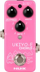 Pédale chorus / flanger / phaser / tremolo Nux                            NCH-4 Ukyio-E Chorus