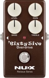 Pédale overdrive / distortion / fuzz Nux 6ixty-5ive Overdrive