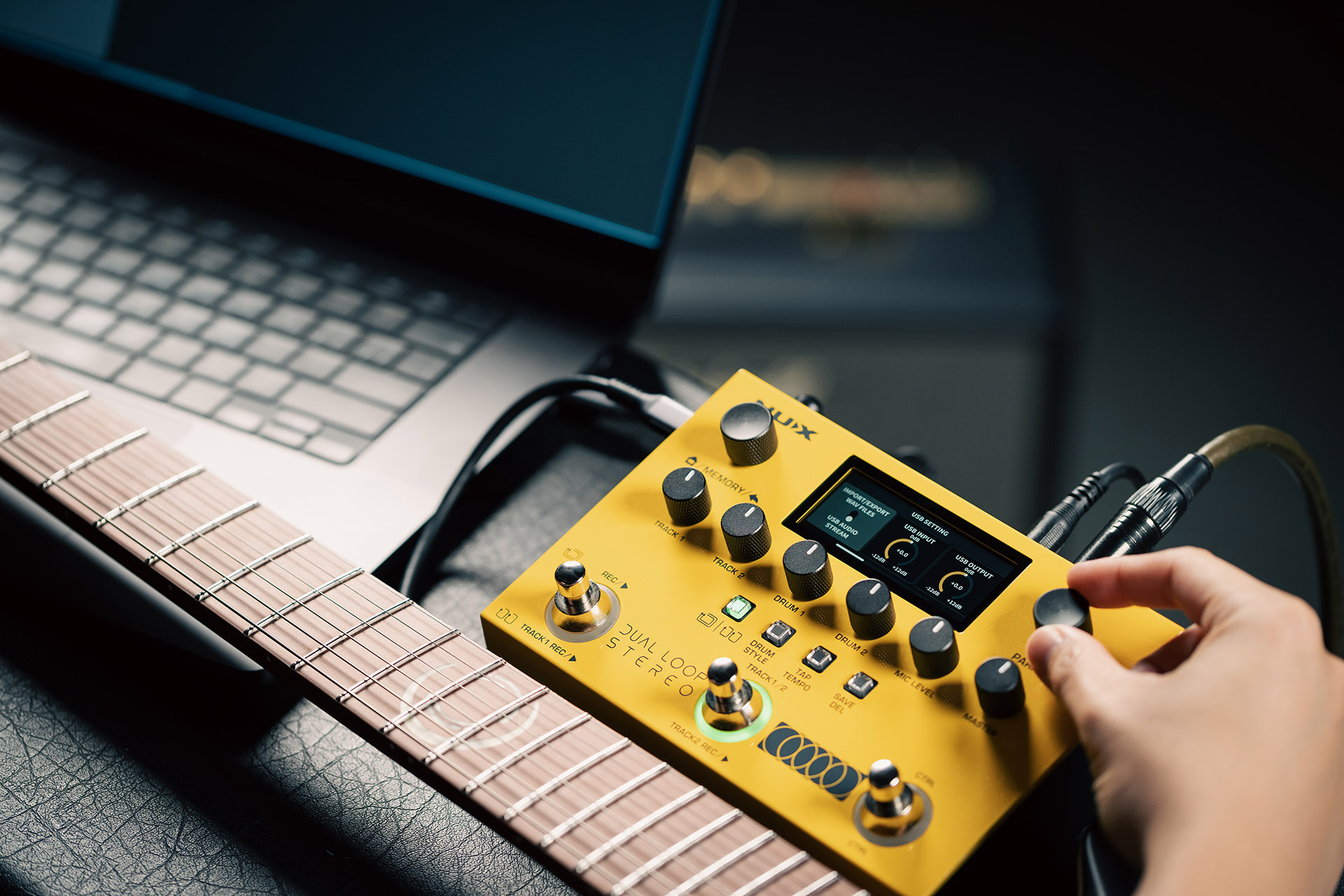 Nux Dual Loop Stereo - PÉdale Looper - Variation 4