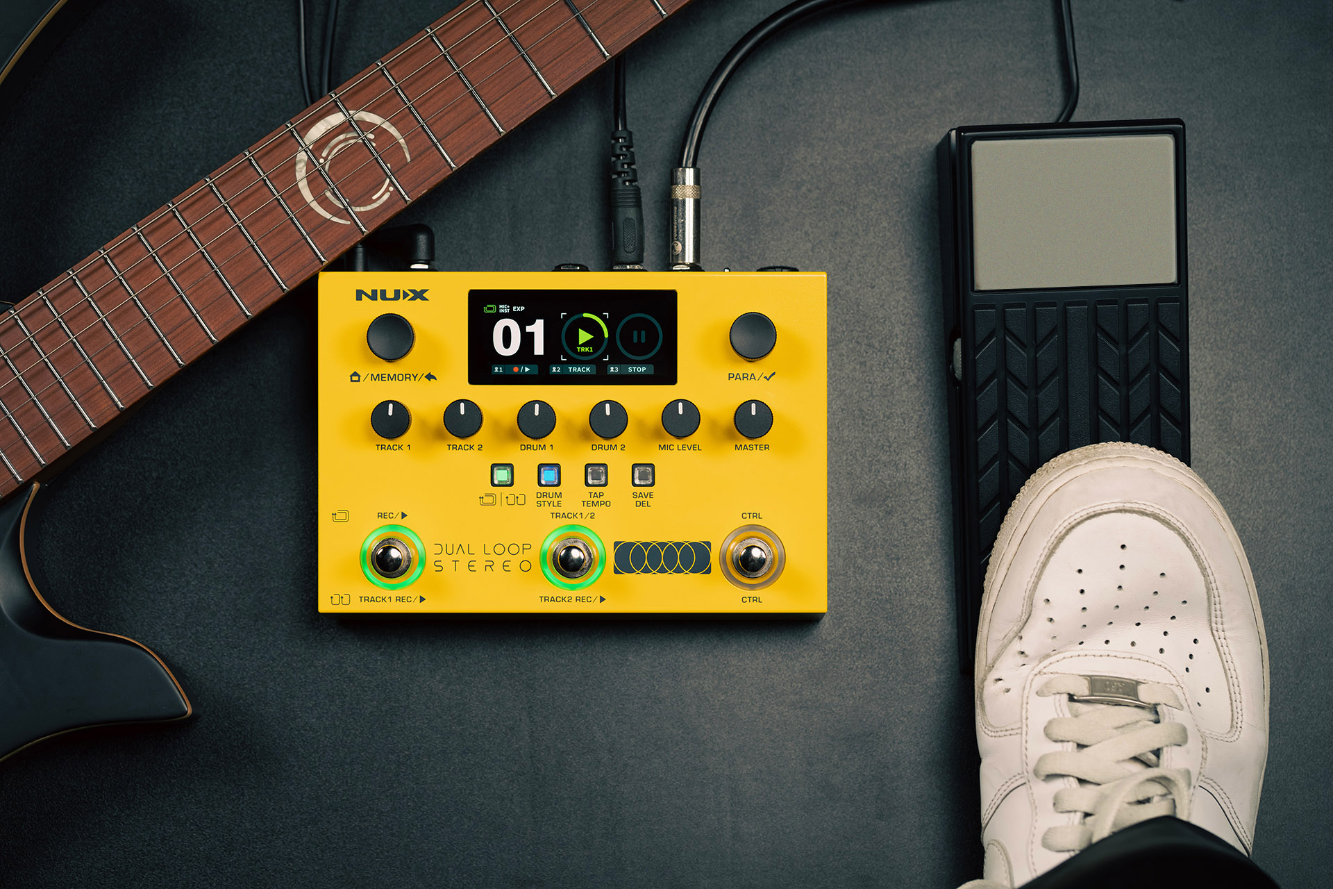 Nux Dual Loop Stereo - PÉdale Looper - Variation 5