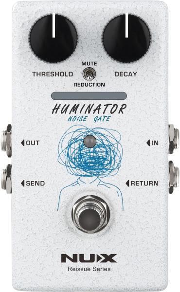 Nux Huminator Noise Gate Compressor, sustain & noise gate effect pedal