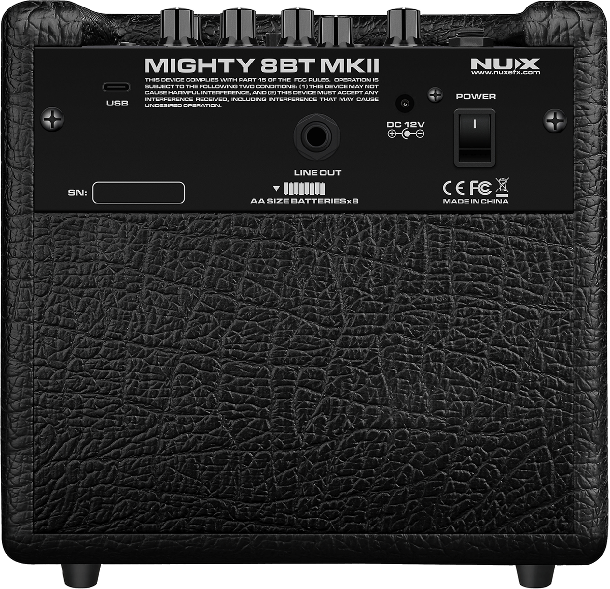 Nux Mighty 8 Bt 8w 1x6.5 - Ampli Guitare Électrique Combo - Variation 2