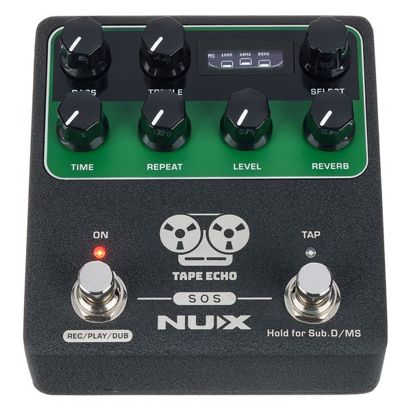 Nux MNU TAPE-ECHO Reverb, delay & echo effect pedal