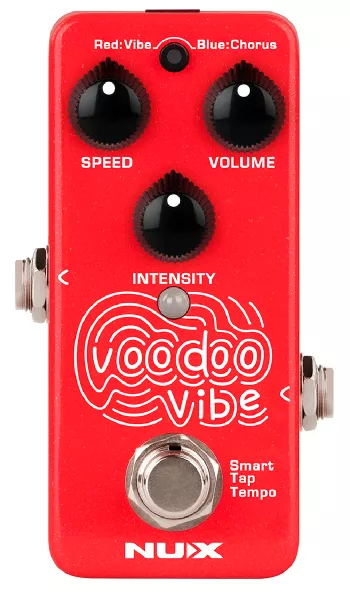 Pédale chorus / flanger / phaser / tremolo Nux                            NCH-3 Voodoo Vibe