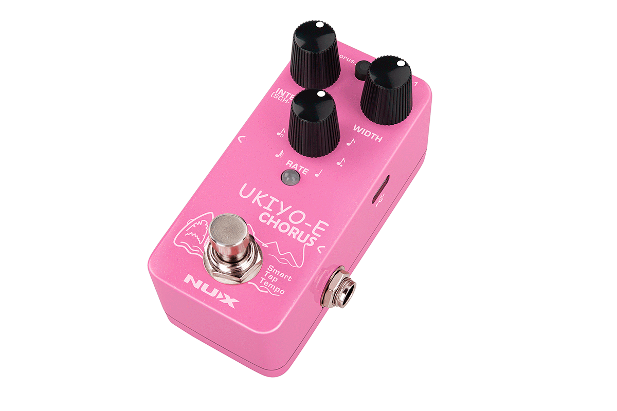 Nux Nch-4 Ukiyo-e Chorus - PÉdale Chorus / Flanger / Phaser / Tremolo - Variation 1