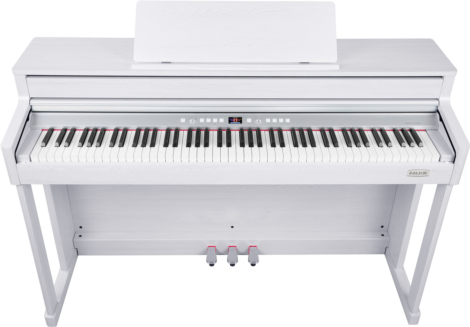 Nux Nck-430w - Blanc - Piano NumÉrique Meuble - Variation 1