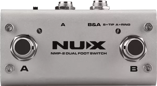 Footswitch & commande divers Nux                            NMP-2 Dual Footswitch