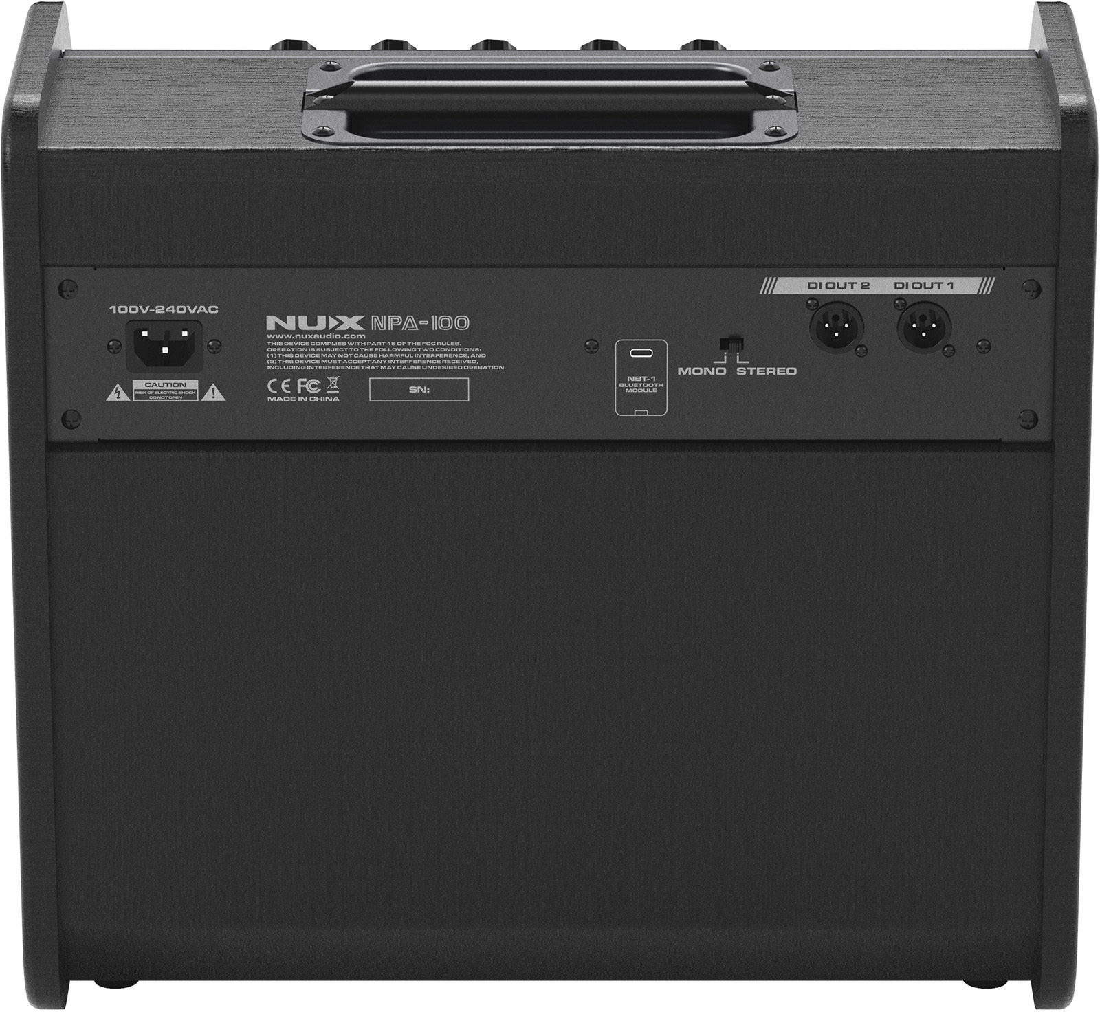 Nux Npa-100 120w - SystÊme AmplifiÉ Batterie Électronique - Variation 3