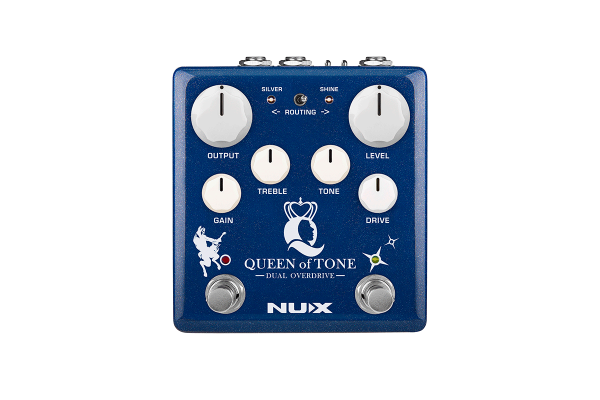 ギター Witch Queen Overdrive Nux Queen Of Tone Overdrive, distortion & fuzz effect pedal