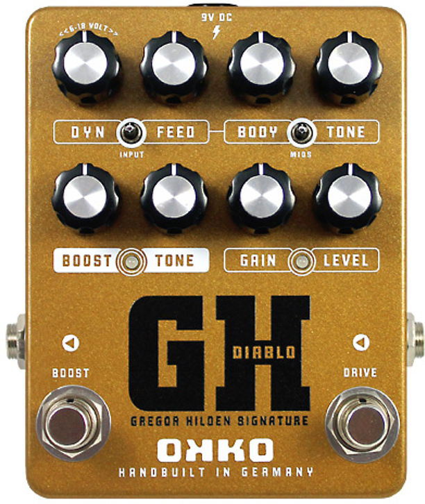 Okko Gregor Hilden Diablo Gh Overdrive - PÉdale Overdrive / Distortion / Fuzz - Main picture