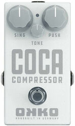 Pédale compression / sustain / noise gate  Okko Coca Comp MKII Optical Compressor