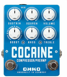 Pédale compression / sustain / noise gate  Okko Cocaine