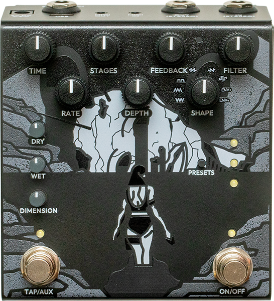 Old Blood Noise Bathing Ink - PÉdale Reverb / Delay / Echo - Main picture