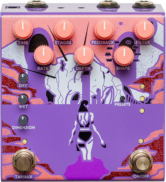 Old Blood Noise Bathing Orchid - PÉdale Reverb / Delay / Echo - Main picture