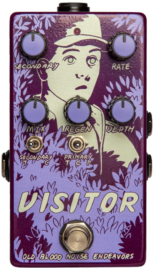Old Blood Noise Visitor Parallel Multi-modulator - PÉdale Chorus / Flanger / Phaser / Tremolo - Main picture