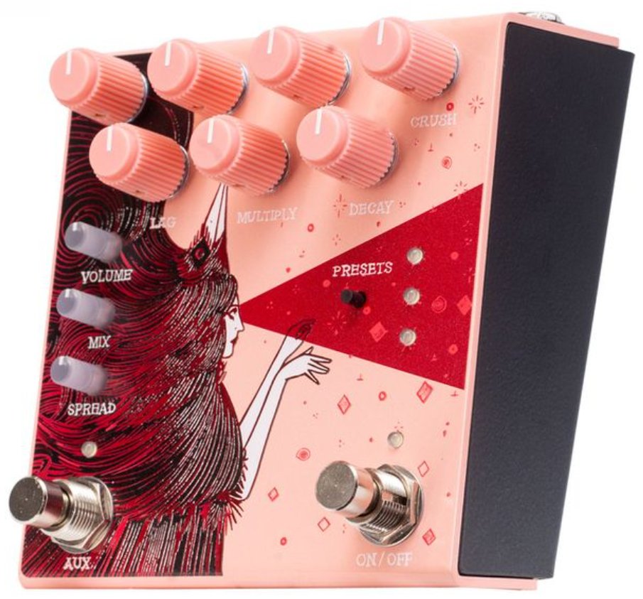 Old Blood Noise Dark Star Stereo Soundscape Reverb Pink - PÉdale Reverb / Delay / Echo - Variation 1