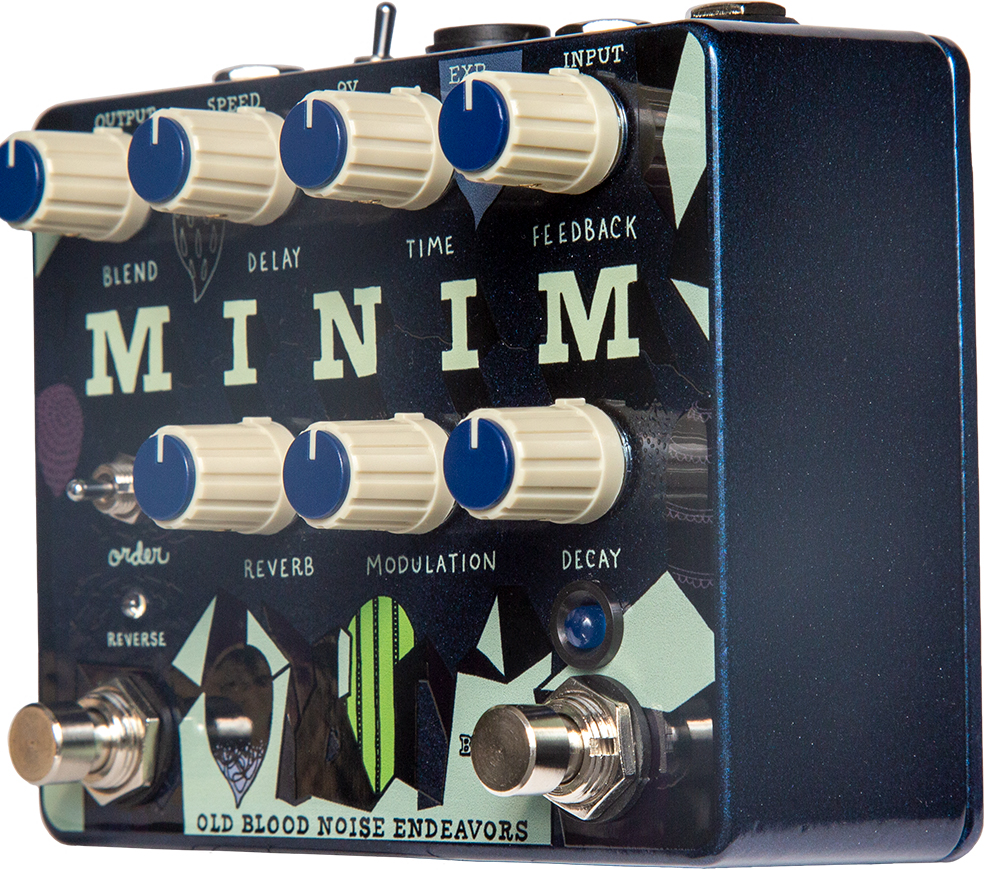 Old Blood Noise Minim Reverb Delay And Reverse - PÉdale Reverb / Delay / Echo - Variation 1