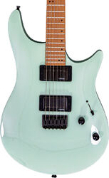 Guitare électrique forme str Omera guitars Lucy - Soft minth