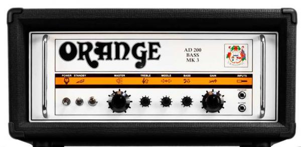 Tête ampli basse Orange AD200B MK III Head - Black
