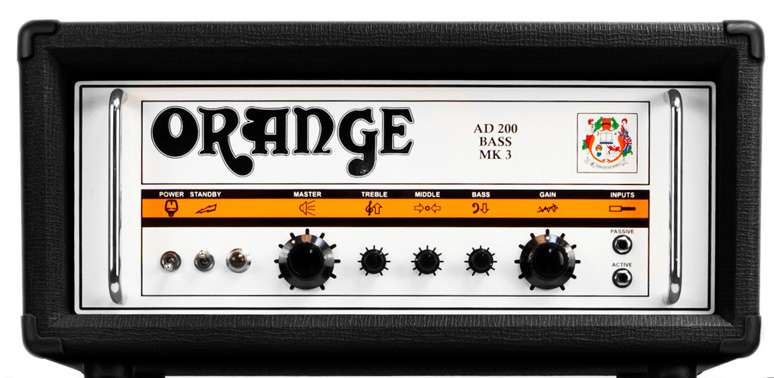 Orange Ad200b Mkiii Head 200w Black - TÊte Ampli Basse - Variation 1