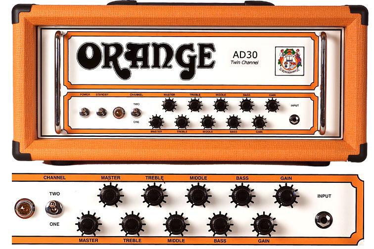 Orange Ad30 Head Htc  30w Orange - Ampli Guitare Électrique TÊte / PÉdale - Variation 1