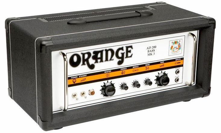 Tête ampli basse Orange AD200B MK III Head - Black