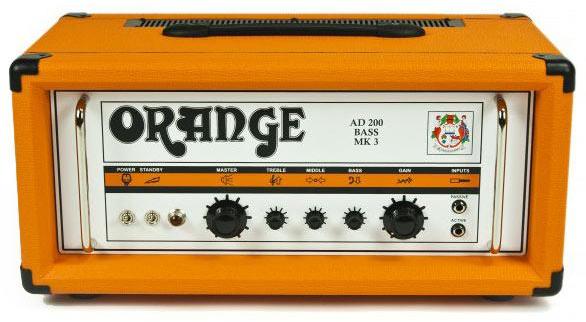 Tête ampli basse Orange AD200B MK III Head - Orange