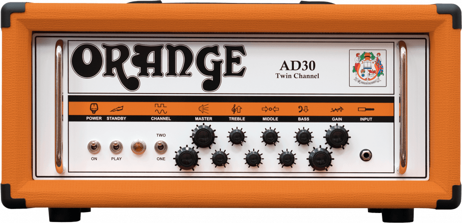 Orange Ad30 Head Htc  30w Orange - Ampli Guitare Électrique TÊte / PÉdale - Main picture