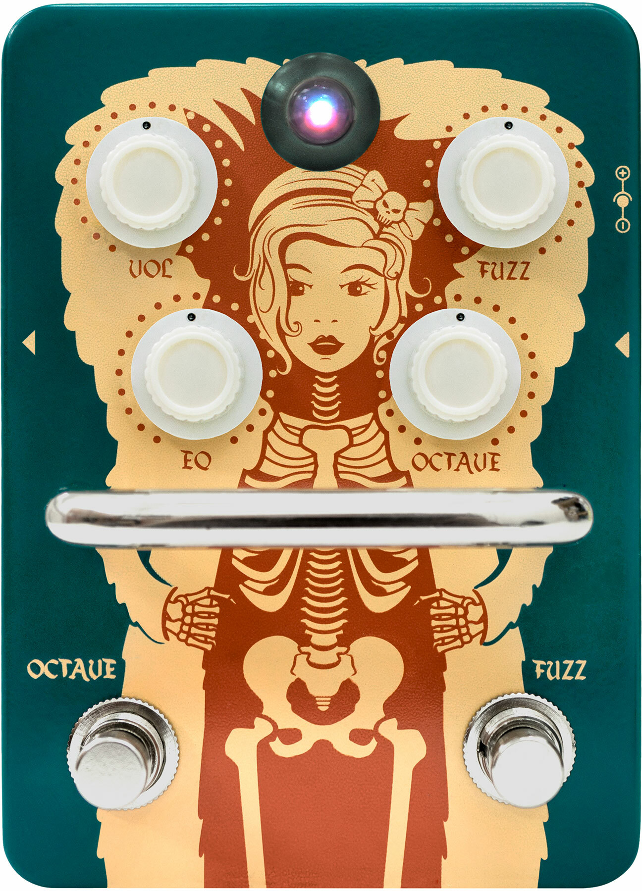 Orange Fur Coat Fuzz Octave - PÉdale Overdrive / Distortion / Fuzz - Main picture