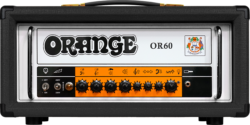 Orange Or60 Head Black 60w - Ampli Guitare Électrique TÊte / PÉdale - Main picture