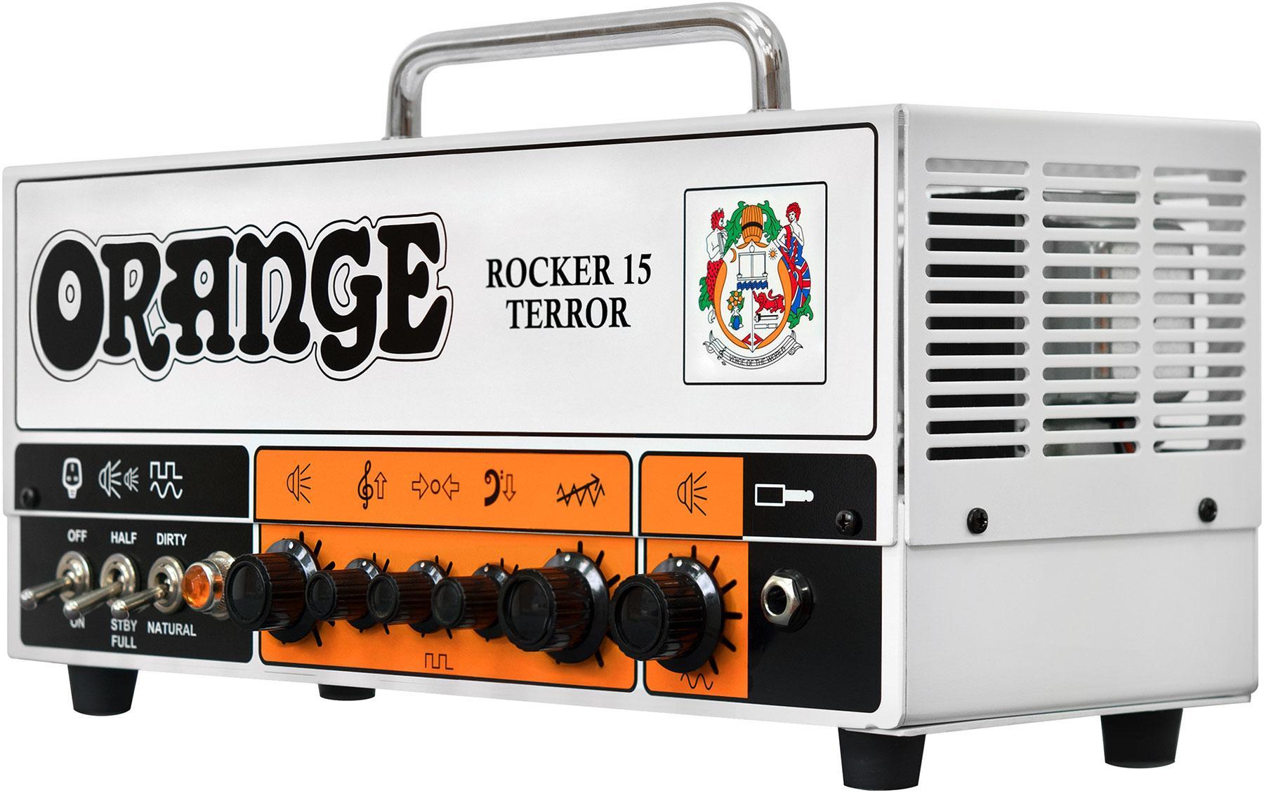Tête ampli guitare électrique Orange Rocker 15 Terror Head