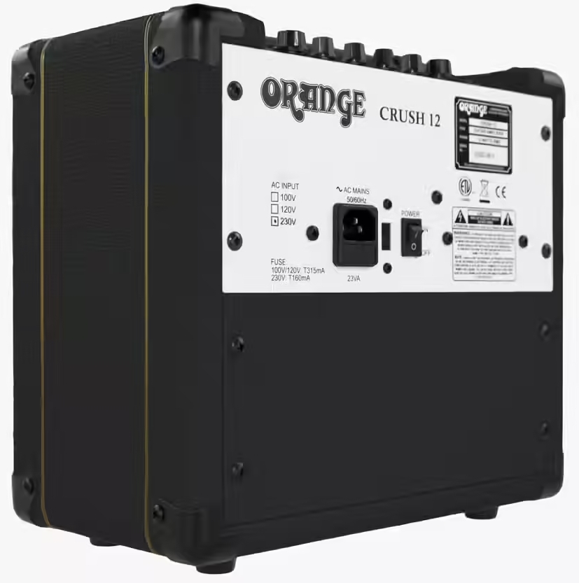 Orange Crush 12w 1x6 Black - Ampli Guitare Électrique Combo - Variation 1