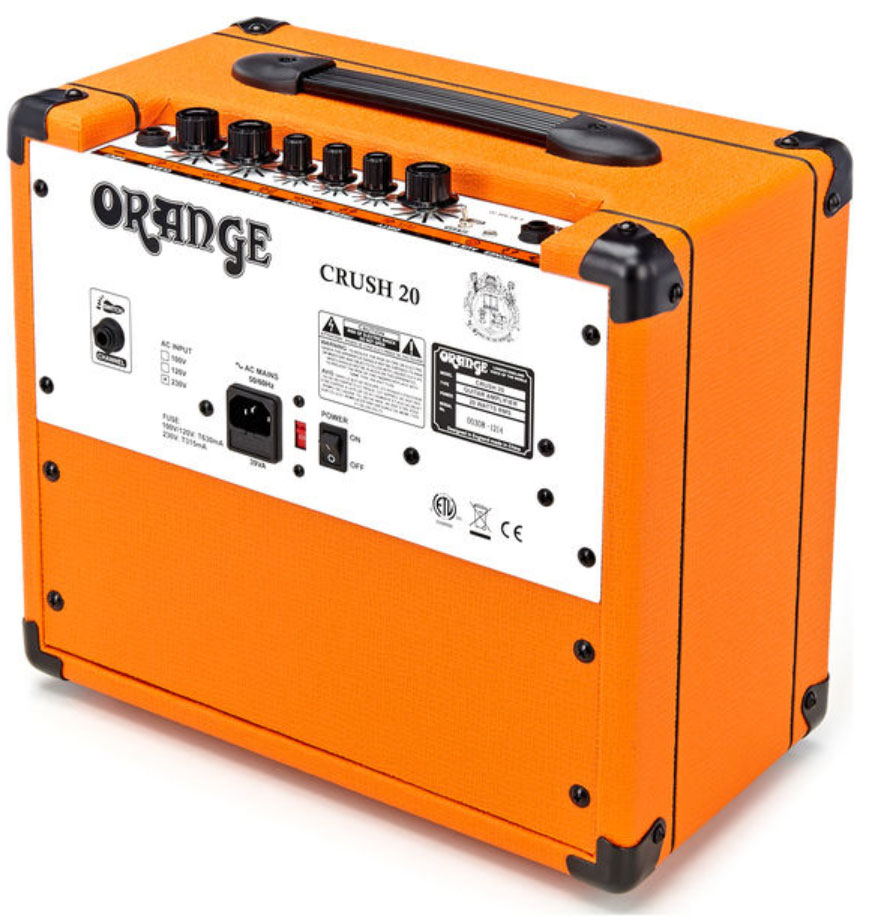 Orange Crush 20 20w 1x8 Orange - Ampli Guitare Électrique Combo - Variation 1