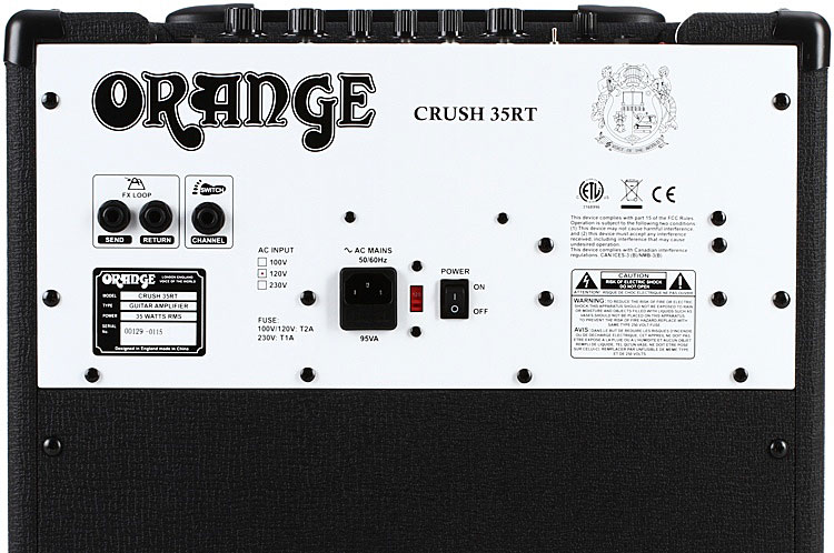 Orange Crush 35rt 35w 1x10 Black - Ampli Guitare Électrique Combo - Variation 3