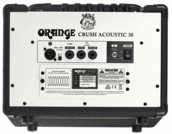 Combo ampli acoustique Orange Crush Acoustic 30 - Black