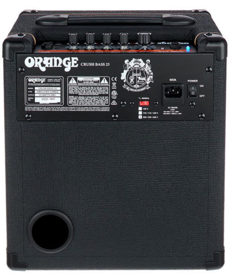 Orange Crush Bass 25 25w 1x8 Black - Combo Ampli Basse - Variation 1