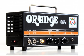 Orange Dark Terror Head 15w Black - Ampli Guitare Électrique TÊte / PÉdale - Variation 1