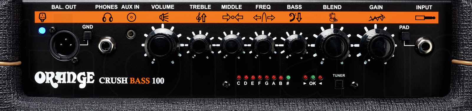 Orange Crush Bass 100 100w 1x15 - Black - Combo Ampli Basse - Variation 2