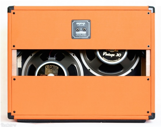 Orange Ppc212ob Cabinet 2x12 120w Orange - Baffle Ampli Guitare Électrique - Variation 1
