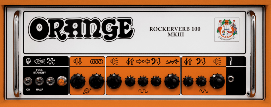 Orange Rockerverb 100 Mkiii Head 30/50/70/100w Orange - Ampli Guitare Électrique TÊte / PÉdale - Variation 2
