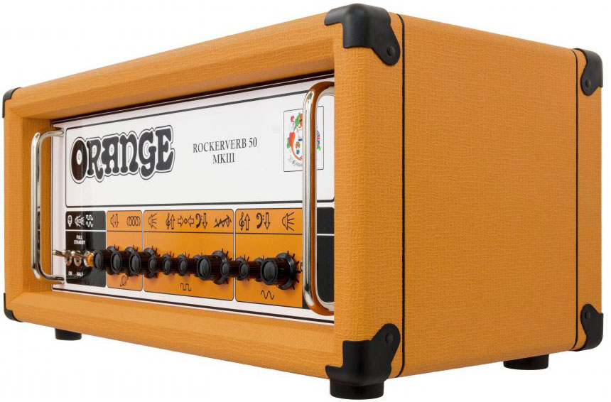 Orange Rockerverb 50 Mkiii Head 50w Orange - Ampli Guitare Électrique TÊte / PÉdale - Variation 1