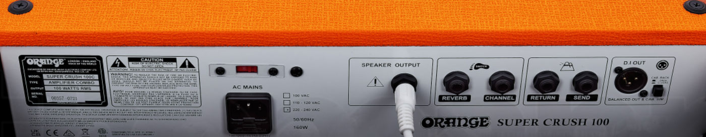 Orange Super Crush 100 Combo 100w 1x12 Orange - Ampli Guitare Électrique Combo - Variation 4