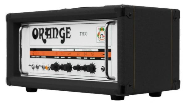 Tête ampli guitare électrique Orange TH30H Head - Black