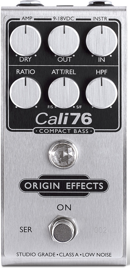 Origin Effects Cali76 Compact Bass Compressor - PÉdale Compression / Sustain / Noise Gate - Main picture
