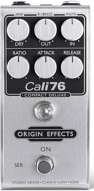 Origin Effects Cali76 Compact Deluxe Compressor - PÉdale Compression / Sustain / Noise Gate - Main picture